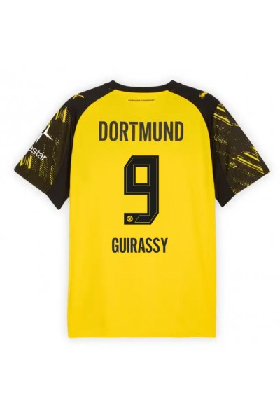 Borussia Dortmund Serhou Guirassy #9 Jalkapallovaatteet Kotipaita 2025-26 Lyhythihainen Borussia Dortmund Serhou Guirassy #9 Jalkapallovaatteet Kotipaita 2025-26 Lyhythihainen